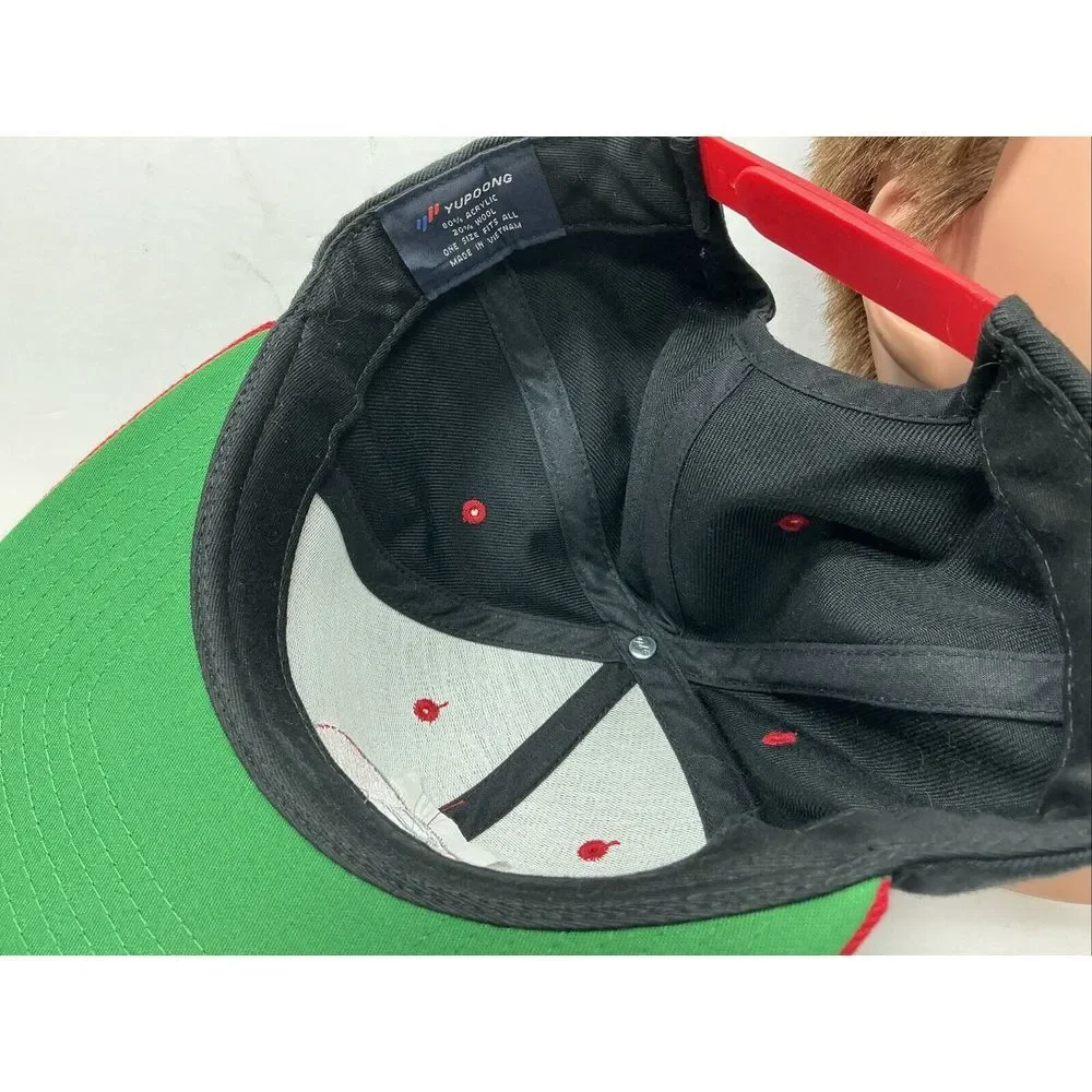 IMOLA Motorsports Hat Black Red Flat Bill SnapBack Trucker Cap Eu‎ Automotive